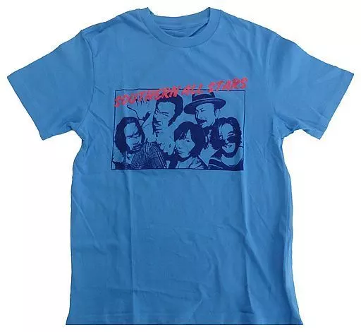 Southern All Stars Tour T-Shirt Light Blue Kids (130 cm) Size