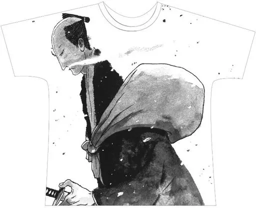Seno Soichiro Full Graphic T-Shirt White Unisex M size 