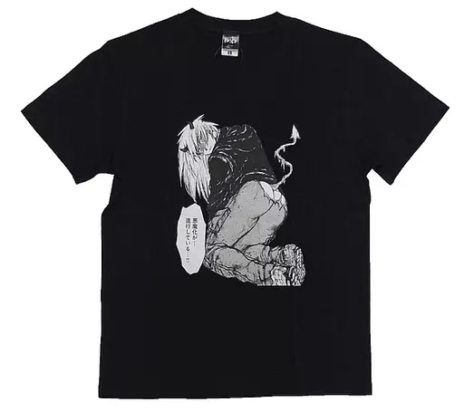 衣類 ニカイドウ Tシャツ ブラック Lサイズ 「ドロヘドロ