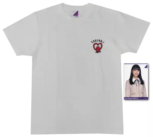 早川聖来 生誕記念Tシャツ(ポストカード付) ホワイト XLサイズ 2020年8月度乃木坂46オフィシャルウェブショップ限定