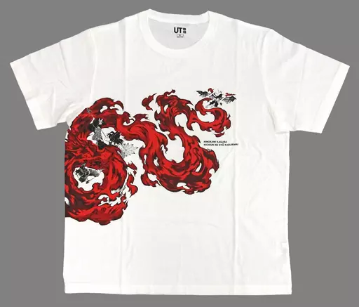 衣類 ヒノカミ神楽 UT(グラフィックTシャツ) ホワイト Mサイズ 「鬼滅