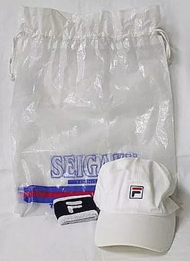 Clothing [Damaged] Ryoma Echizen FILA Cap & WristBand Set (w / Vinyl Pouch)  「 THE PRINCE OF TENNIS 」 | Goods / Accessories | Suruga-ya.com