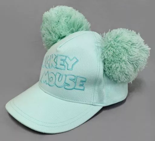 Disney ミッキー 黒い帽子 ボンボン キャップ 東京ディズニー
