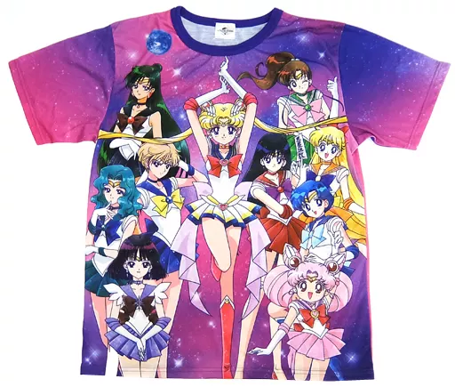 衣類 10戦士 フルグラフィックTシャツ フルカラー ユニセックスL