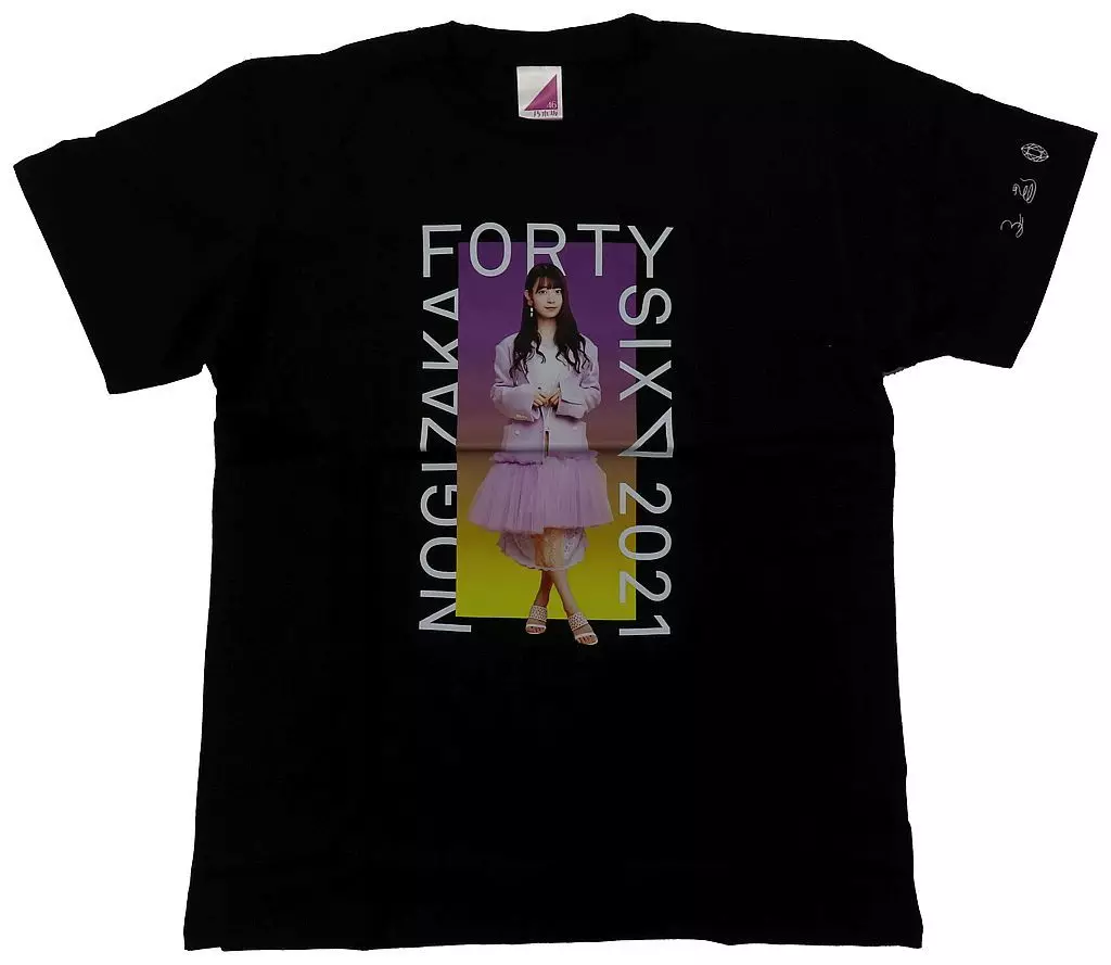 衣類 [単品] 阪口珠美 個別Tシャツ ブラック XLサイズ 「乃木坂
