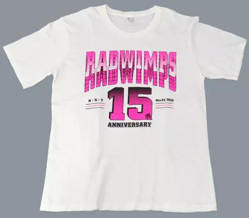 RADWIMPS T-Shirt White XL Size 