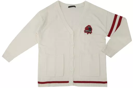 Clothing Heartslabyul Dormitory Cardigan White L-LL Size