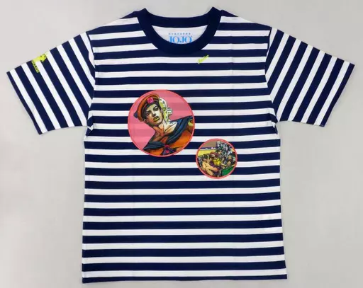 JOJO'S BIZARRE ADVENTURE Part 8 JoJolion T-Shirt Navy x White