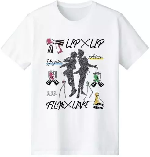 衣類 勇次郎＆愛蔵 Ani-Sketch Tシャツ ホワイト メンズLサイズ