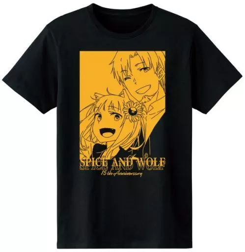 15th Anniversary Illustration T-Shirt Black Men S Size 