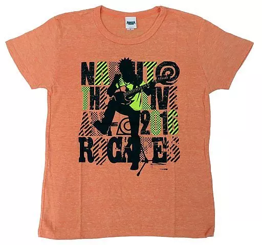 Naruto Uzumaki Shirt Boy's Orange Monochrome Short Sleeve Graphic Top Small Black