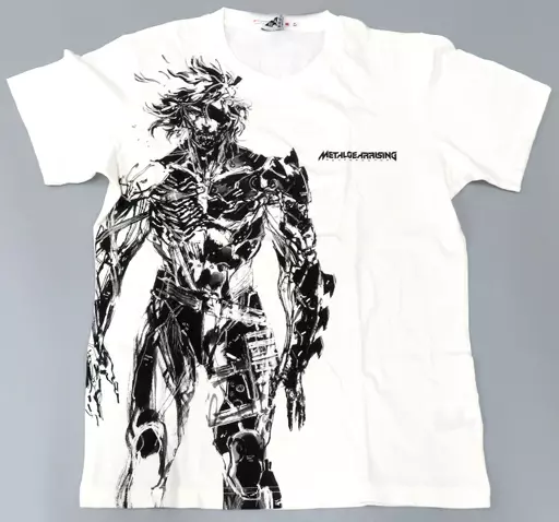 Clothing Raiden METAL GEAR 25th Graphic T-Shirt White M Size