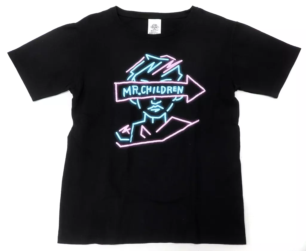衣類 Mr.Children エントランスマン(Neon) Tシャツ ブラック M