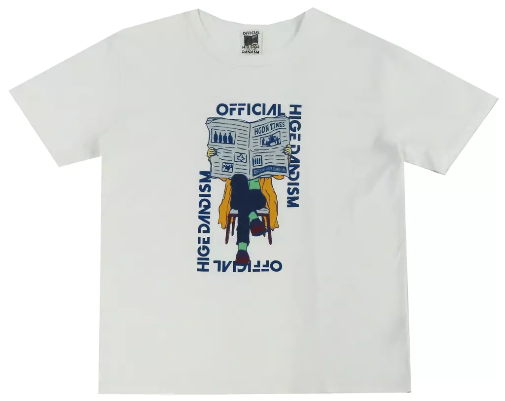 STADIUM Tシャツ ホワイト – Official髭男dism ONLINE STORE
