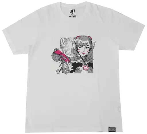 Clothing D. Va UT Graphic T-Shirt White M Size 