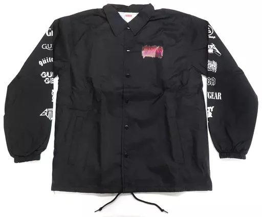 アウターウェア　ロゴ コーチジャケット ブラック フリーサイズ 「GUILTY GEAR LIMITEDSTORE」 アウターウェア ロゴ コーチジャケット ブラック フリーサイズ