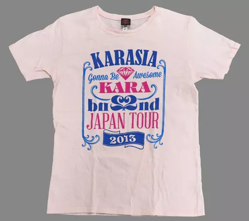 T-shirt KARA Tour T-Shirt Pink M Size 