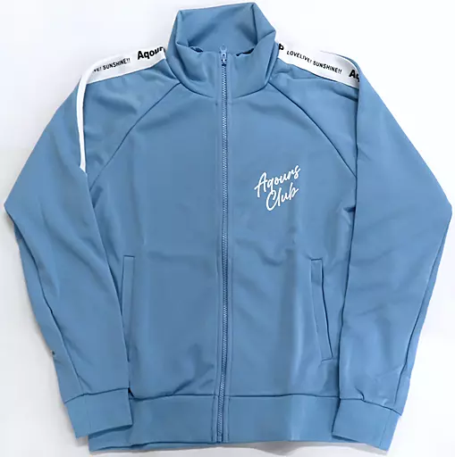 Aqours CLUB 2022 公式　ジャージ ラブライブ!サンシャイン!! Outerwear Aqours CLUB 2022 Official Jersey Sax Blue L Size 