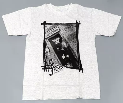 Miho Nakayama T-shirt Gray M Size 