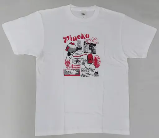 Tシャツ　ピノコ ツアーTシャツ ホワイト Lサイズ 「手塚治虫 ブラック・ジャック展」 ブラックジャック展 限定 ピノコ Tシャツ Lサイズ 手塚治虫