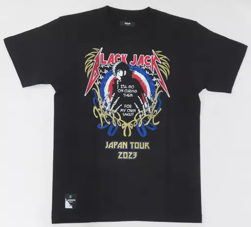 Tシャツ　ブラック・ジャック ツアーTシャツ ブラック Lサイズ 「手塚治虫 ブラック・ジャック展」 Tシャツ ブラック・ジャック ツアーTシャツ ブラック Lサイズ