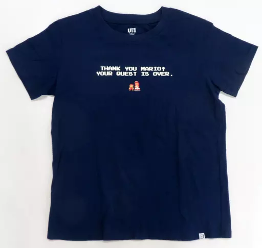 任天堂×マリオ Tシャツ Lサイズ ネイビー 2000年代 2000s ニンテンドー 任天堂 紺 ネイビー | ビンテージ