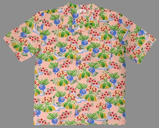 Polo Shirt / Work Shirt Nazonokusa & Kire Lee Ha-na Aloha Shirt 