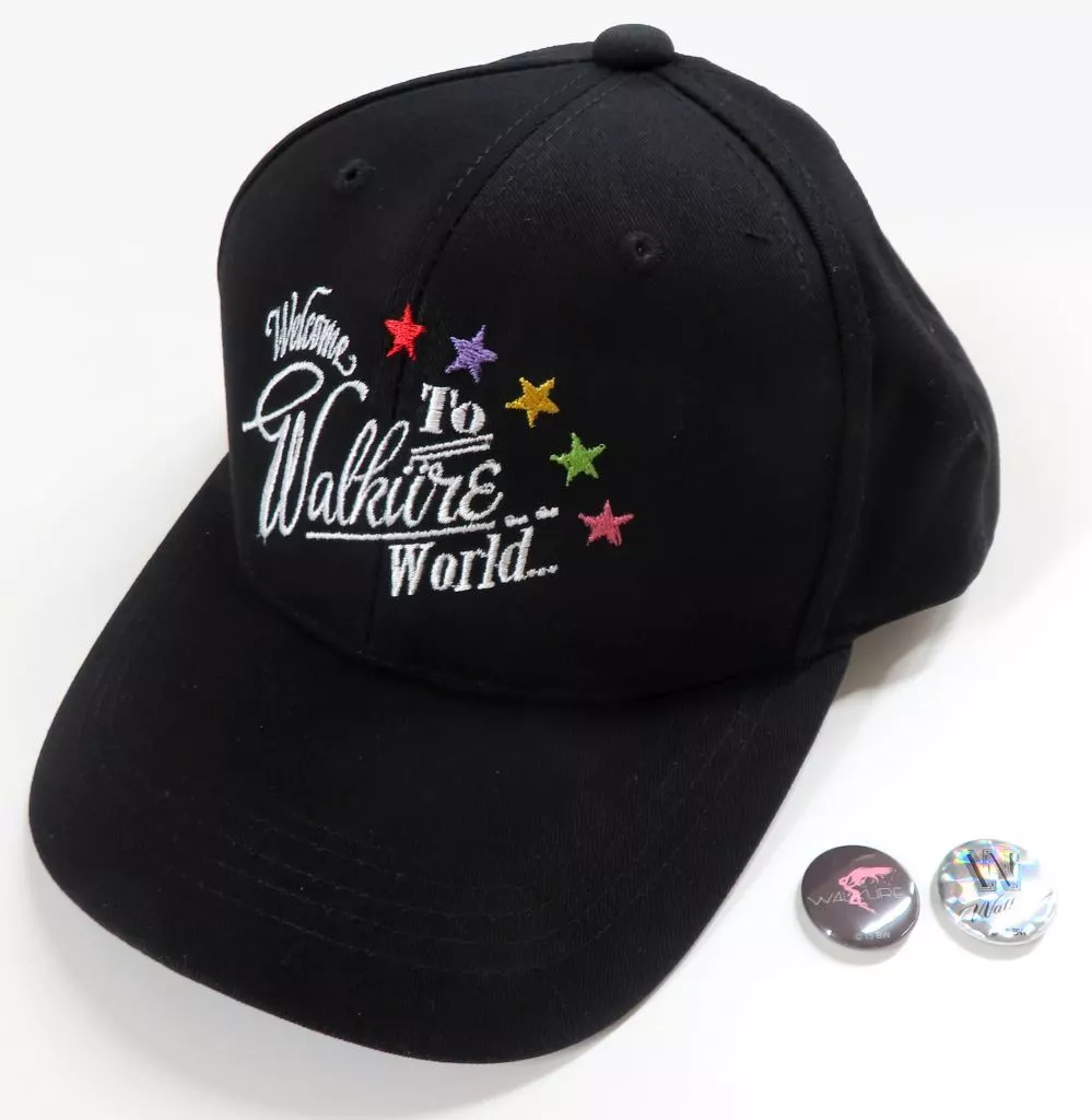 衣類 ロゴ(Welcome to Walkure World) キャップ ブラック フリーサイズ 