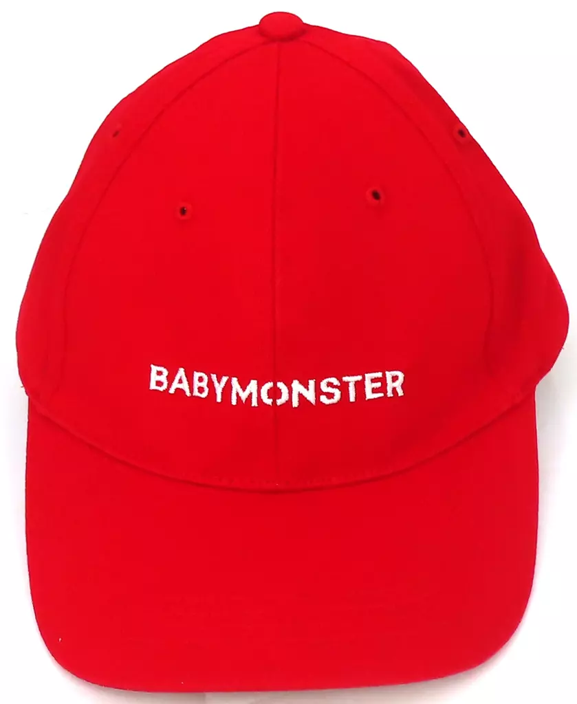BABYMONSTER ポップアップ ホルンベースボールキャップ ネイビー 紺