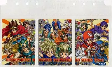 ドラゴンクエストモンスターバトルロードⅡ メモリアルカードセット3枚組×2セット トレカ ドラゴンクエスト モンスターバトル メモリアルカード3枚