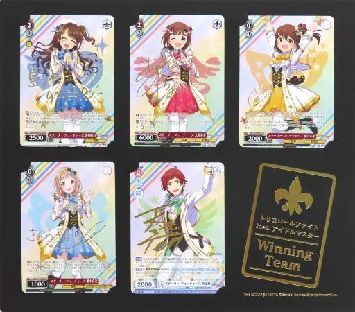 アイドルマスター トリコロール 優勝 プロモ 島村卯月 金箔サイン ヴァイス WS】ココロ・イルミネーション 島村卯月(サイン)【SP】IMC/W115