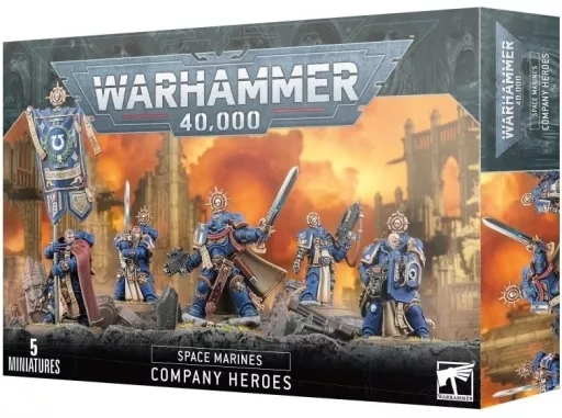 スペースマリーン カンパニー・ヒーロー [48-08] ウォーハンマー 40k Amazon | Games Workshop - ウォーハンマー 40,000 - スペース