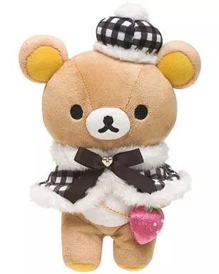 リラックマ　パリのいちごテーマ　あつめてぬいぐるみ レトロ 希少 リラックマ パリのいちごテーマ あつめてぬいぐるみ レトロ 希少