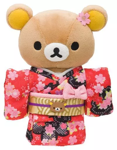 Plush toy Rilakkuma Atsutate Plush toy Kimono Rilakkuma Theme