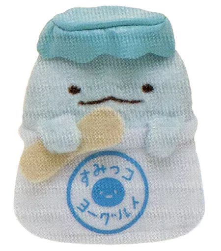 【初期・未使用】すみっコぐらし とかげ ヨーグルト だがし屋 てのりぬいぐるみ 初期・未使用】すみっコぐらし とかげ ヨーグルト だがし屋 てのり