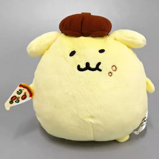 ポムポムプリン ナガノ ピザ大好き ぬいぐるみ ポムポムプリン - ナガノ×サンリオキャラクターズ ピザ大好き