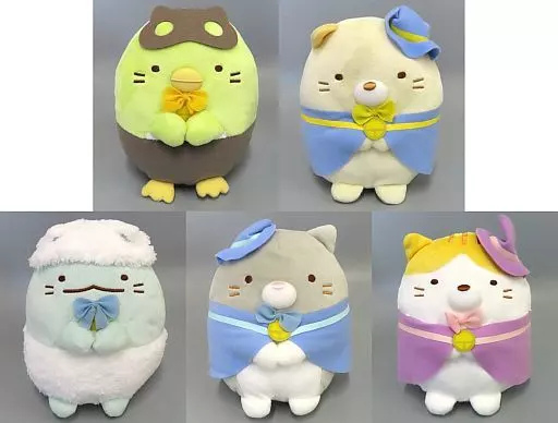 すみっコぐらし とかげ ぬいぐるみ ハロウィンセット　未使用‼️ 超貴重‼️ San-X (9) すみっコぐらし おばけのナイトパークハロウィン
