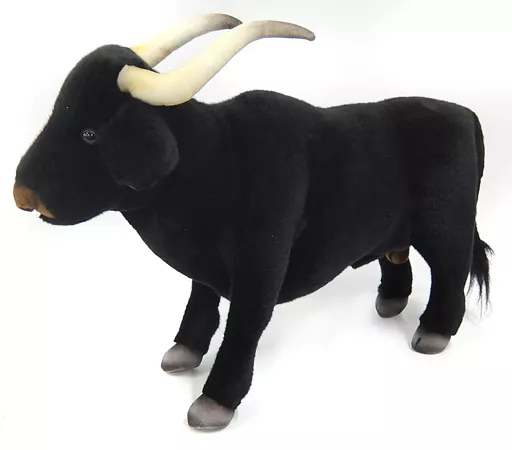 Plush toy Bull Black Plush toy L Toy Hobby Suruga ya