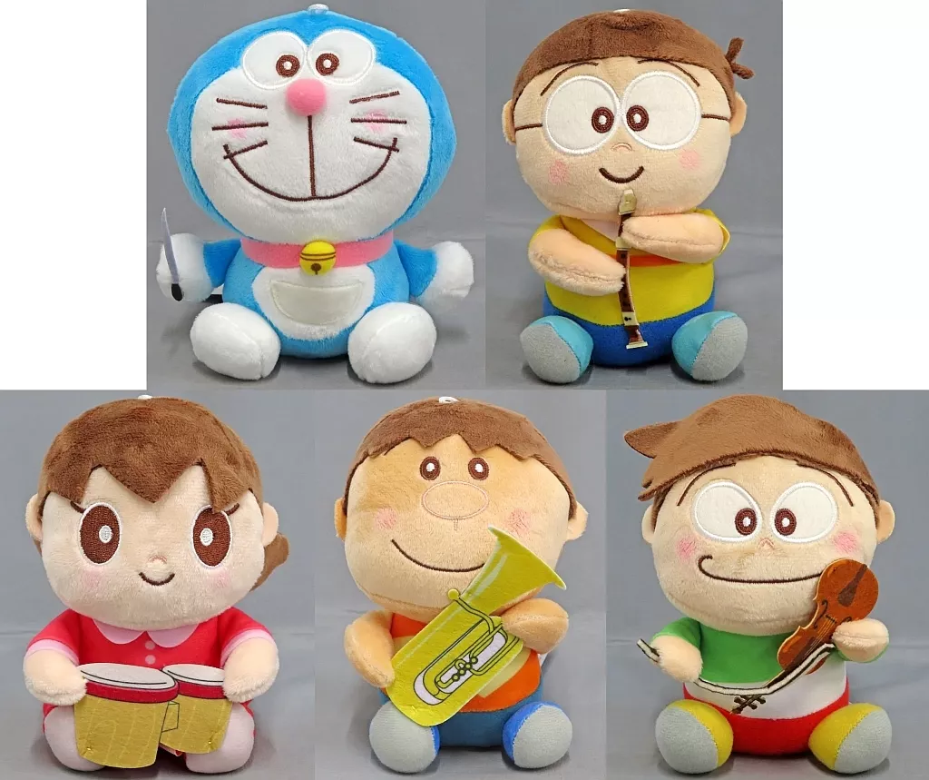 Plush toy Set of 5 Red Cheeks Plush toy (EX) 