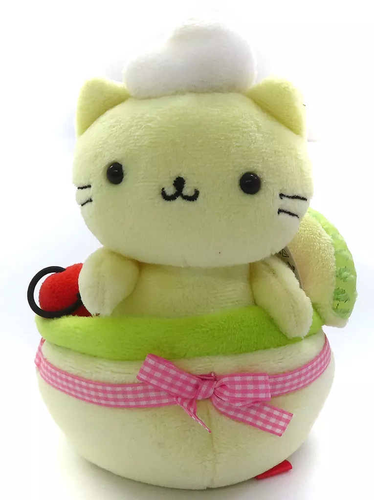 Plush toy Melon Nyanko Bavarian Cream Recommended Dessert Plush