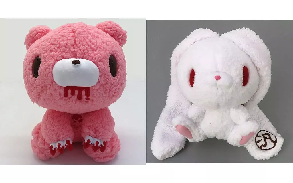 Set of 2 Types : Gur-Mi & General-Purpose Rabbit Momoko Sheep Boa Plush ...