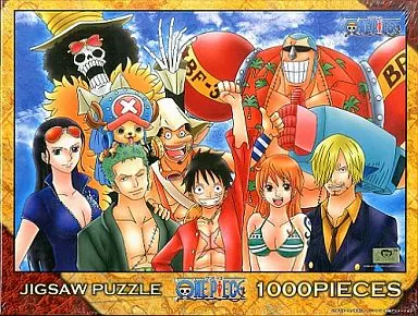☆ ワンピース　ジグソーパズル　1000ピース ワンピース ジグソーパズル1000ピース【ワンピース モザイクアート