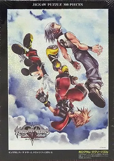KINGDOM HEARTS 3D Dream Drop Distance Hologram Jigsaw Puzzle 300