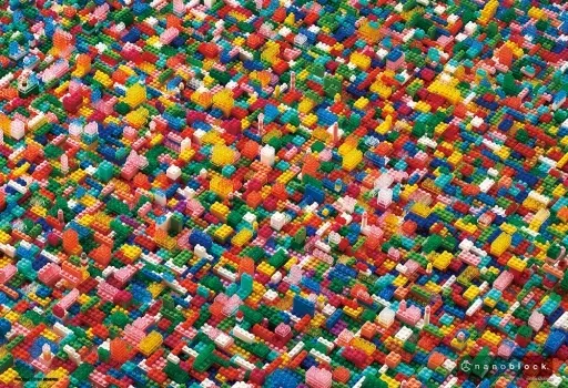Puzzle Nanoblock "Jigsaw Mania" World's Smallest Jigsaw Puzzle 1000 ...