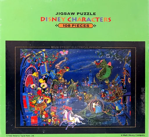 ◆激レア◆ディズニー エレクトリカルパレード　ジグソーパズル レア 完成品◆ 激レア】ディズニー エレクトリカルパレード ジグソーパズル レア 完成