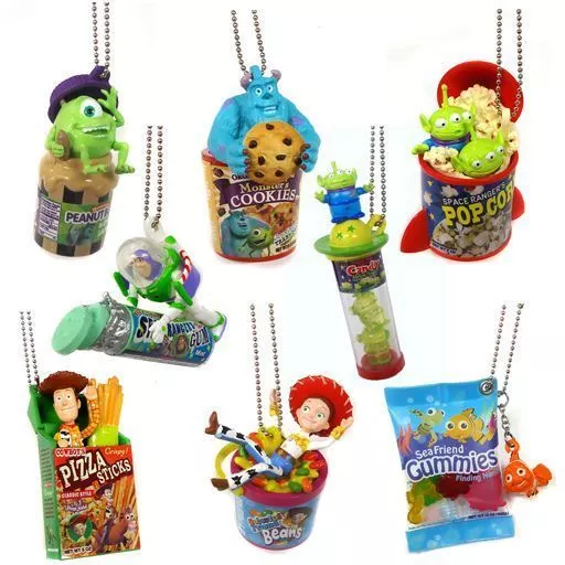 ピクサー ポップン スナック マスコット 全8種セット