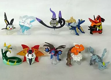 食玩 トレーディングフィギュア 全10種セット ポケモンクリッピング