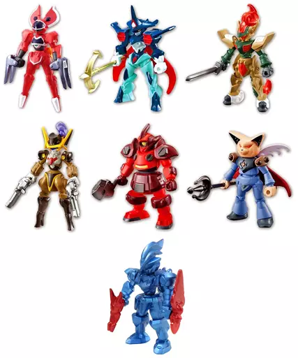 食玩 トレーディングフィギュア 全6種セット+ボーナスパーツ完成品