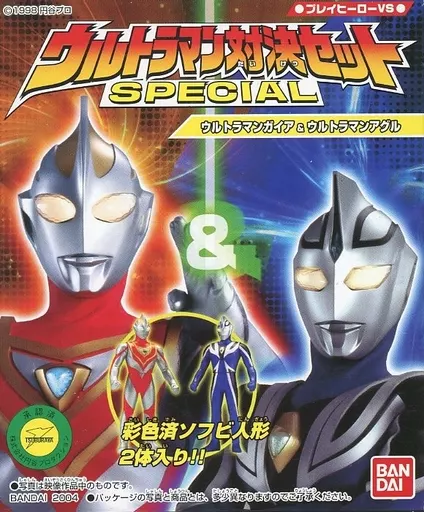 英雄勇像☆ウルトラマンガイア ＆ ウルトラマンアグル☆ULTRAMAN
