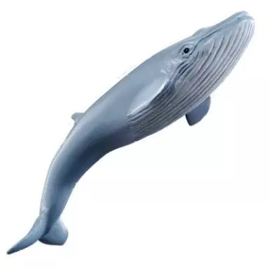 Food toy trading figure Blue Whale 「 Hyakuju Taisen Great Animal